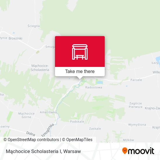 Mąchocice Scholasteria I map