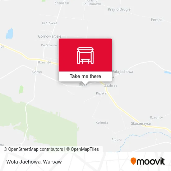 Карта Wola Jachowa