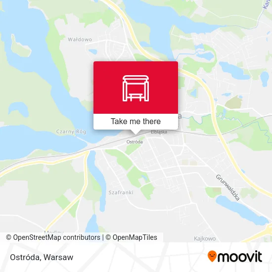 Карта Ostróda