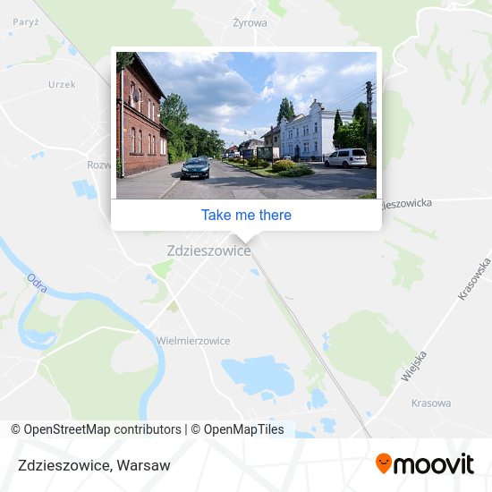 Zdzieszowice map