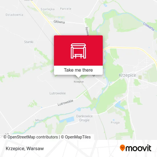 Карта Krzepice