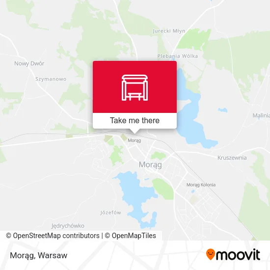 Карта Morąg