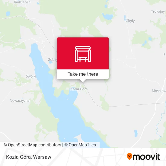 Карта Kozia Góra