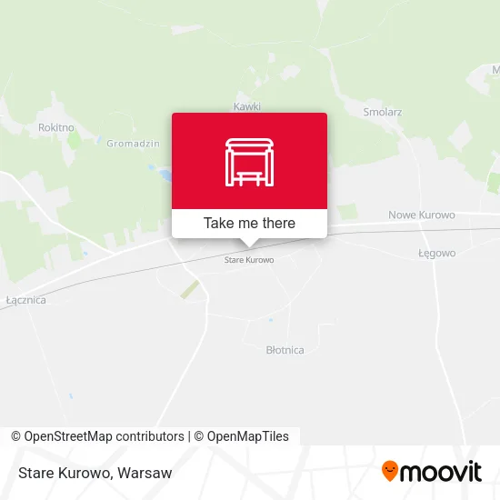 Карта Stare Kurowo
