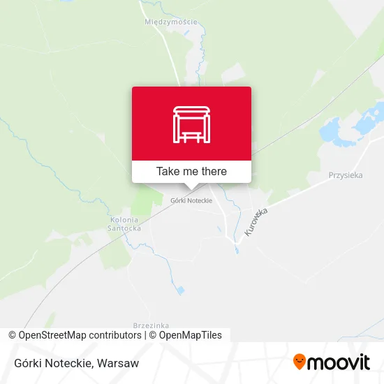 Карта Górki Noteckie