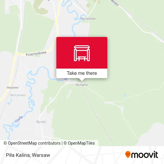 Карта Piła Kalina