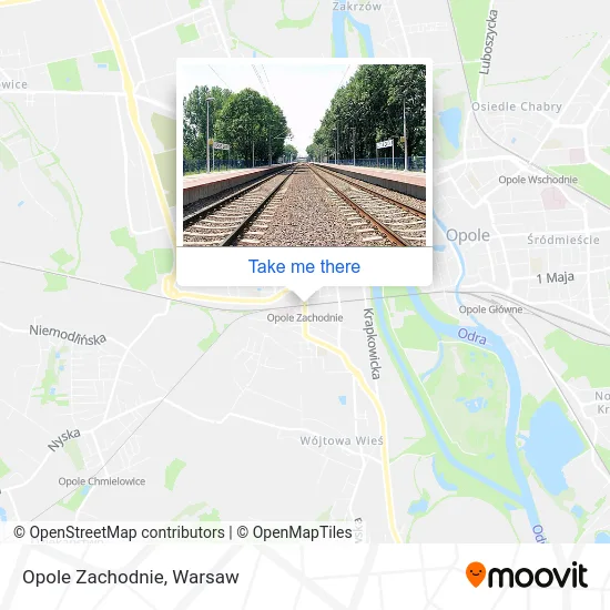 Карта Opole Zachodnie