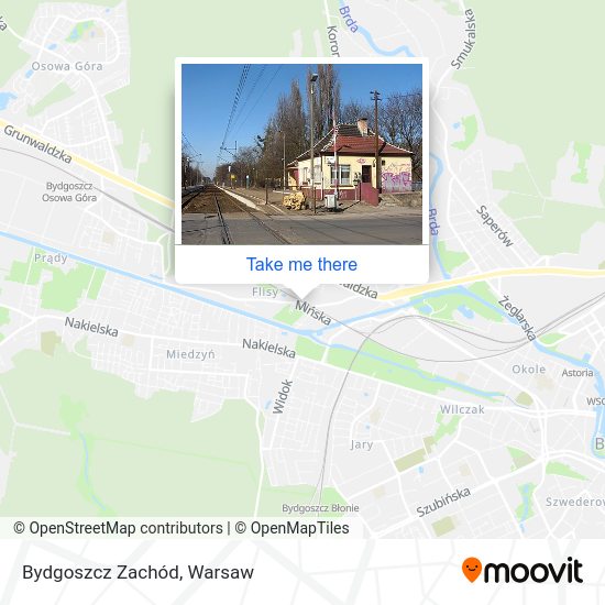 Bydgoszcz Zachód map