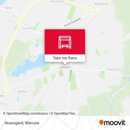 Карта Nowogard