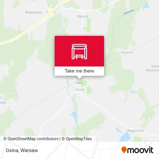 Osina map