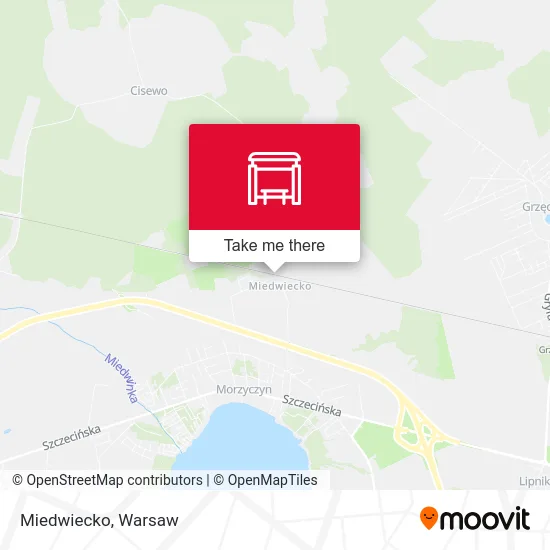 Карта Miedwiecko