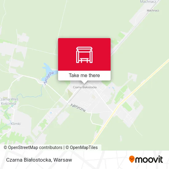 Карта Czarna Białostocka
