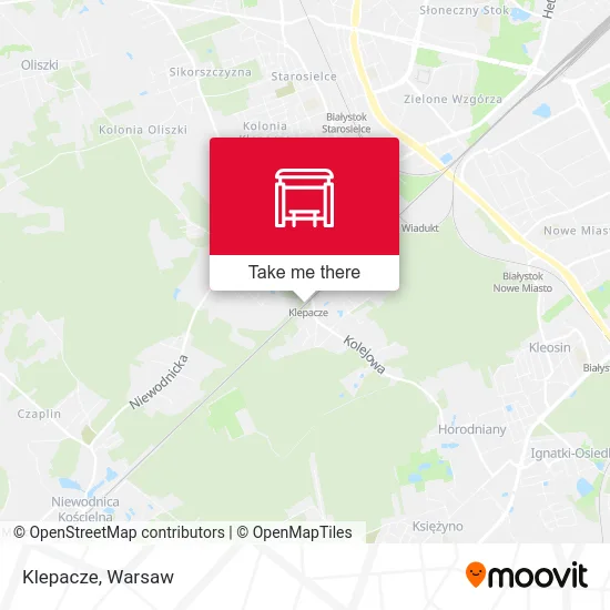 Карта Klepacze