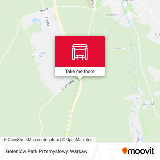 Goleniów Park Przemysłowy map