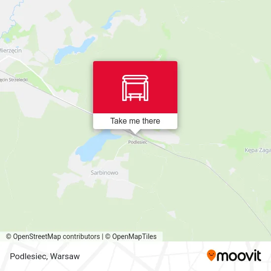 Карта Podlesiec