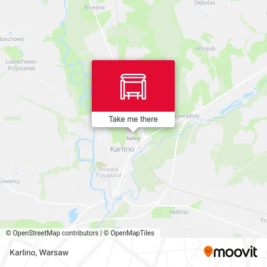 Карта Karlino