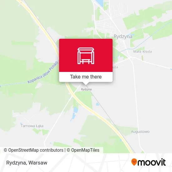 Rydzyna map