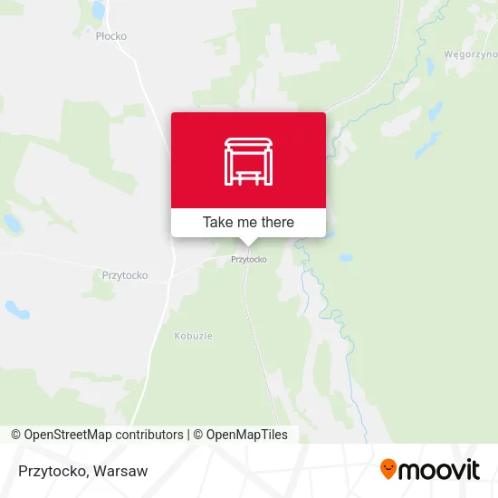 Карта Przytocko