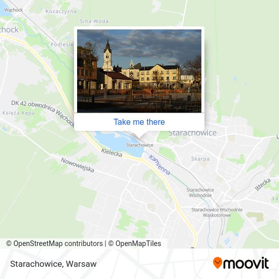 Starachowice map