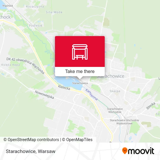 Карта Starachowice