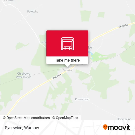 Карта Sycewice
