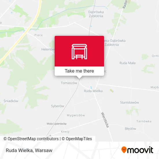 Карта Ruda Wielka