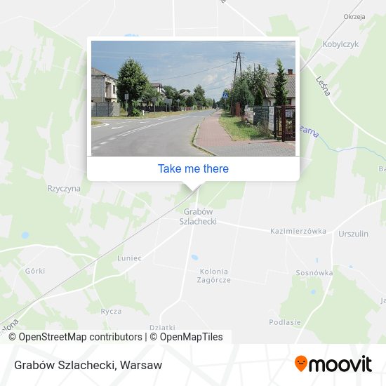 Grabów Szlachecki map