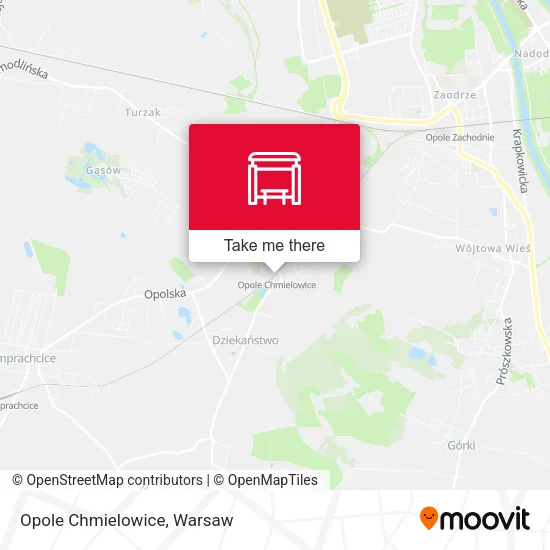Карта Opole Chmielowice