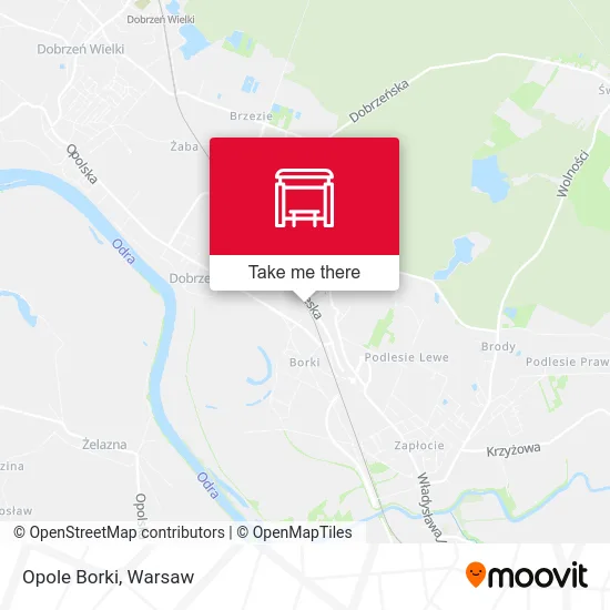 Карта Opole Borki