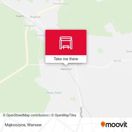 Карта Mąkoszyce
