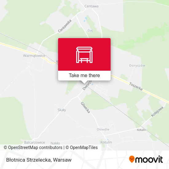 Карта Błotnica Strzelecka