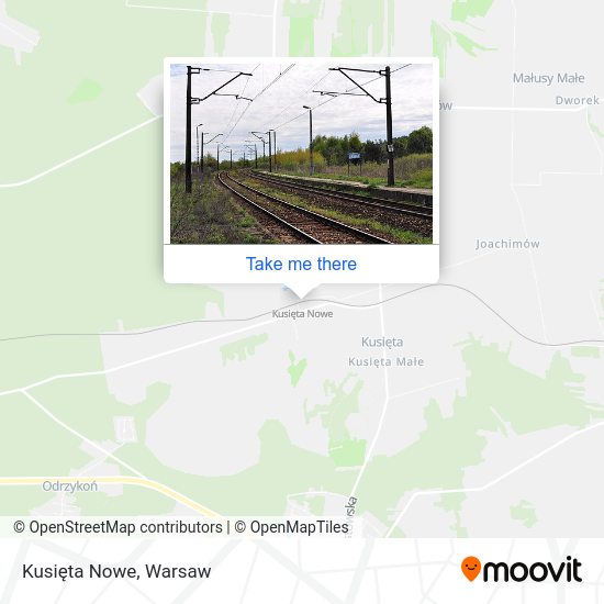 Kusięta Nowe map