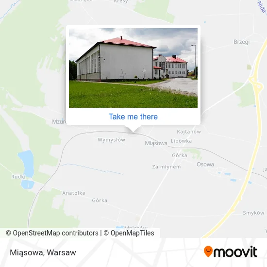 Карта Miąsowa