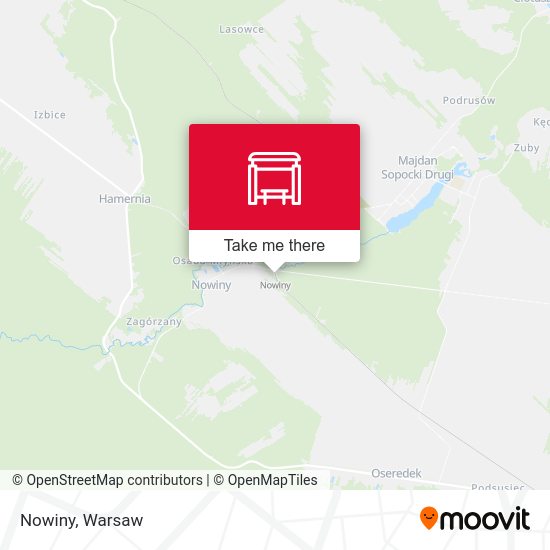 Nowiny map