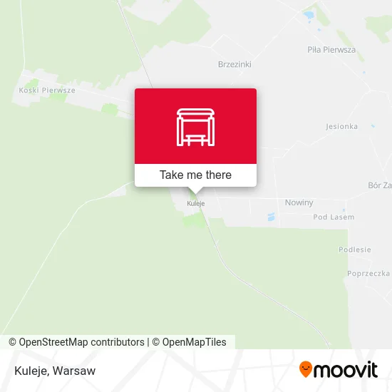 Карта Kuleje