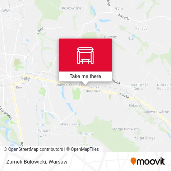 Карта Zamek Bulowicki