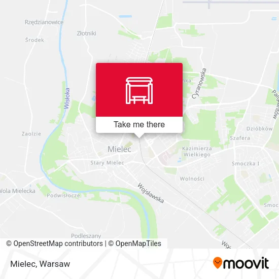 Карта Mielec