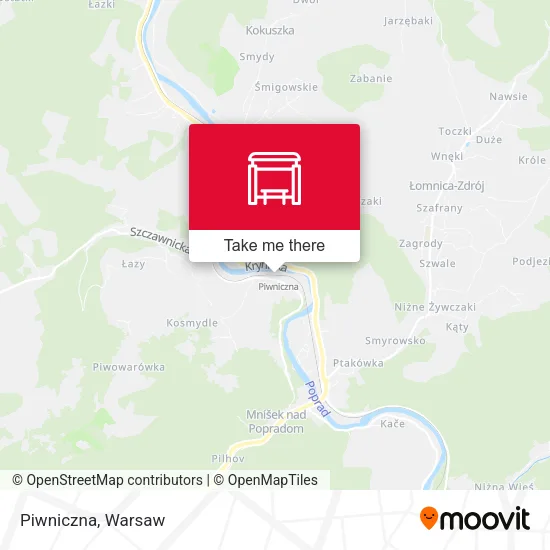 Карта Piwniczna