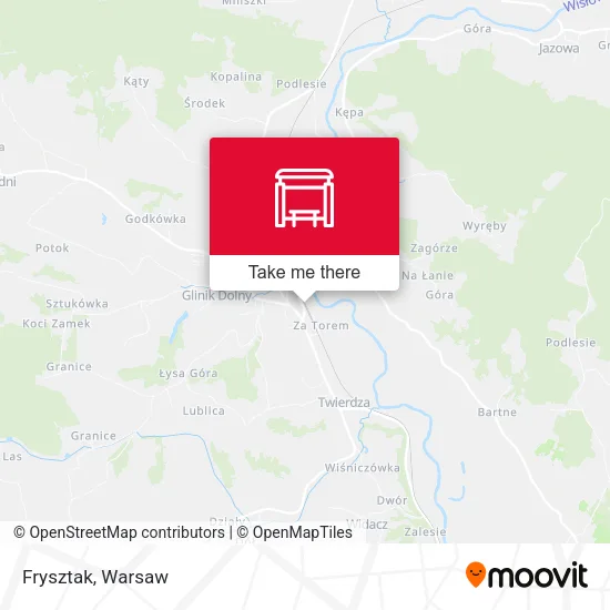 Карта Frysztak