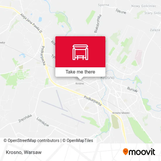 Карта Krosno