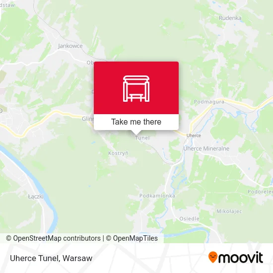 Карта Uherce Tunel