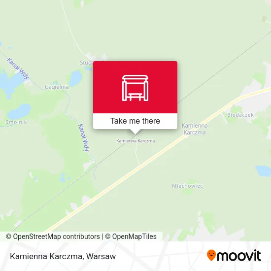 Карта Kamienna Karczma