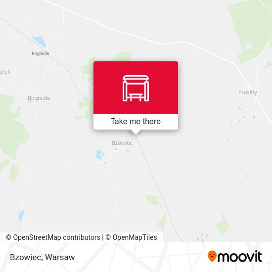 Карта Bzowiec