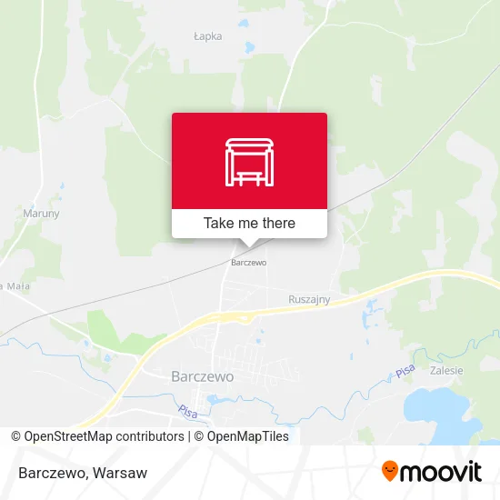 Карта Barczewo