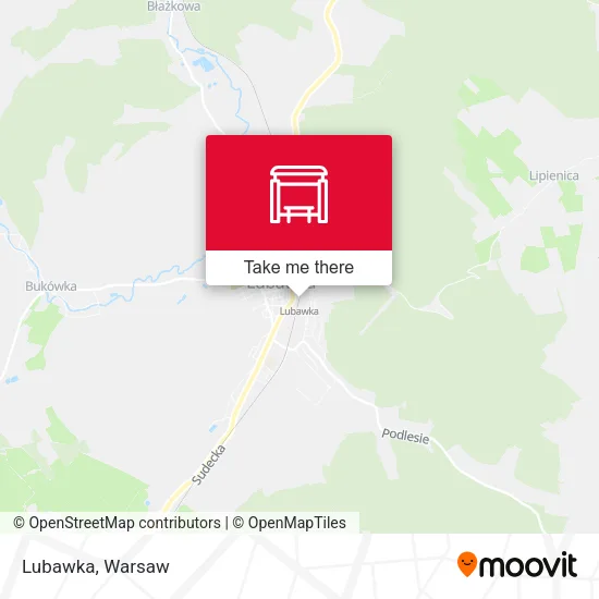 Карта Lubawka