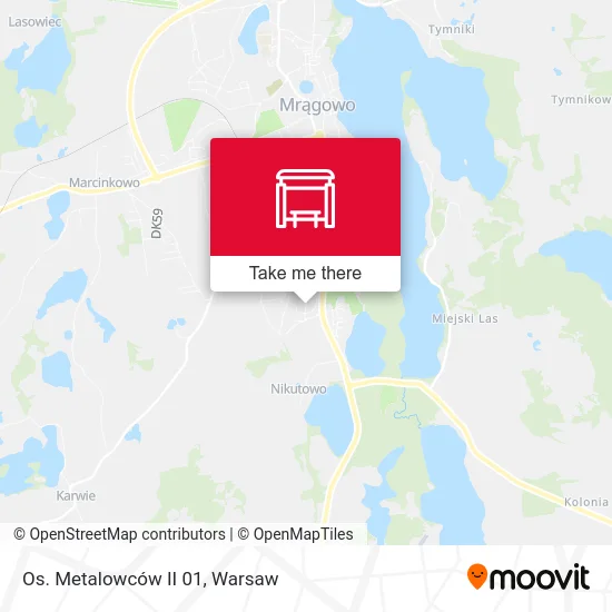 Карта Os. Metalowców II 01