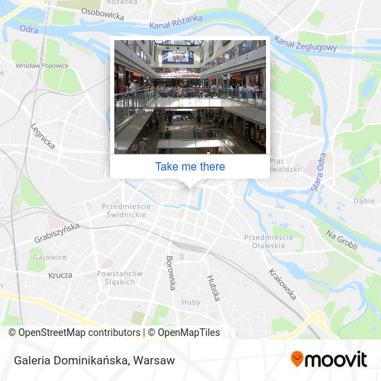 Galeria Dominikańska map