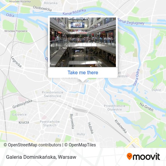 Galeria Dominikańska map