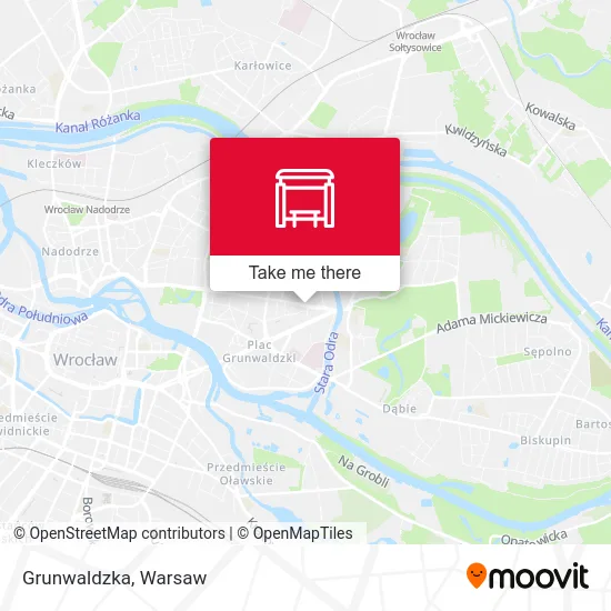 Карта Grunwaldzka