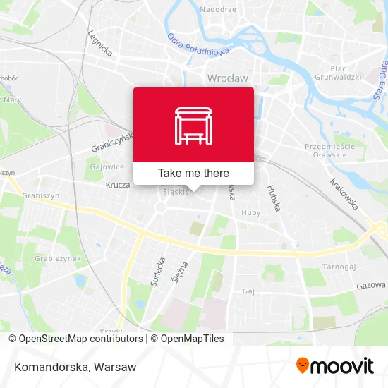 Карта Komandorska